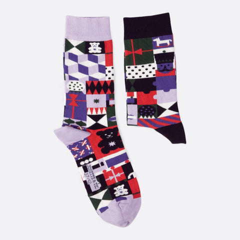 Chaussettes fantaisie LA FABRIQUE DE JOUETS Coton bio 2