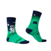 Chaussettes fantaisie LA FACE CACHÉE DE NEPTUNE Coton bio 1