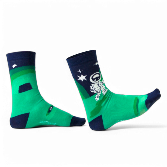 Chaussettes fantaisie LA FACE CACHÉE DE NEPTUNE Coton bio 2