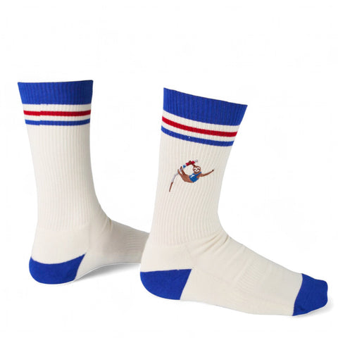 Chaussettes fantaisie LA FORME OLYMPIQUE Coton bio 1