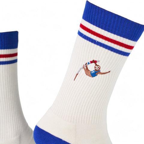 Chaussettes fantaisie LA FORME OLYMPIQUE Coton bio 3