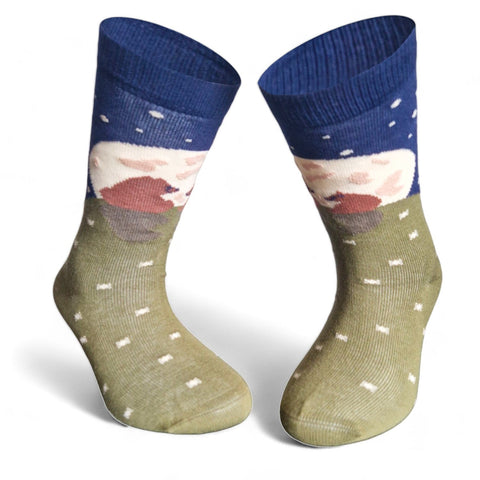 Chaussettes fantaisie LA GRANDE OURSE BAMBINS Coton bio 2