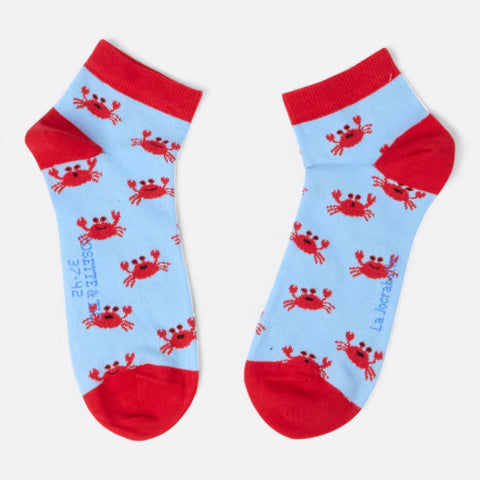 Chaussettes fantaisie La Jocrabette Courtes Coton bio 1
