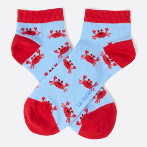 Chaussettes fantaisie La Jocrabette Courtes Coton bio 2