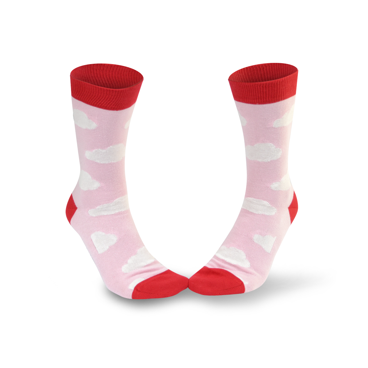 Chaussettes fantaisie LA TETE DANS LES NUAGES Coton bio 2