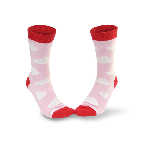 Chaussettes fantaisie LA TETE DANS LES NUAGES Coton bio 2