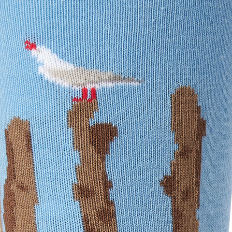 Chaussettes fantaisie LAMES BRISÉES Coton bio 3