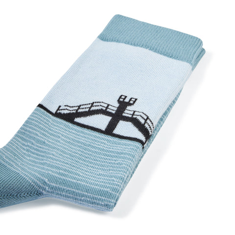Chaussettes fantaisie LE GRAND BAIN Coton bio 4