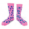 Chaussettes fantaisie LE GUÉPARD ROSE Coton bio 1