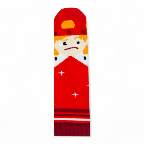 Chaussettes fantaisie LE ROI DES GROGNONS BAMBINS Coton bio 3