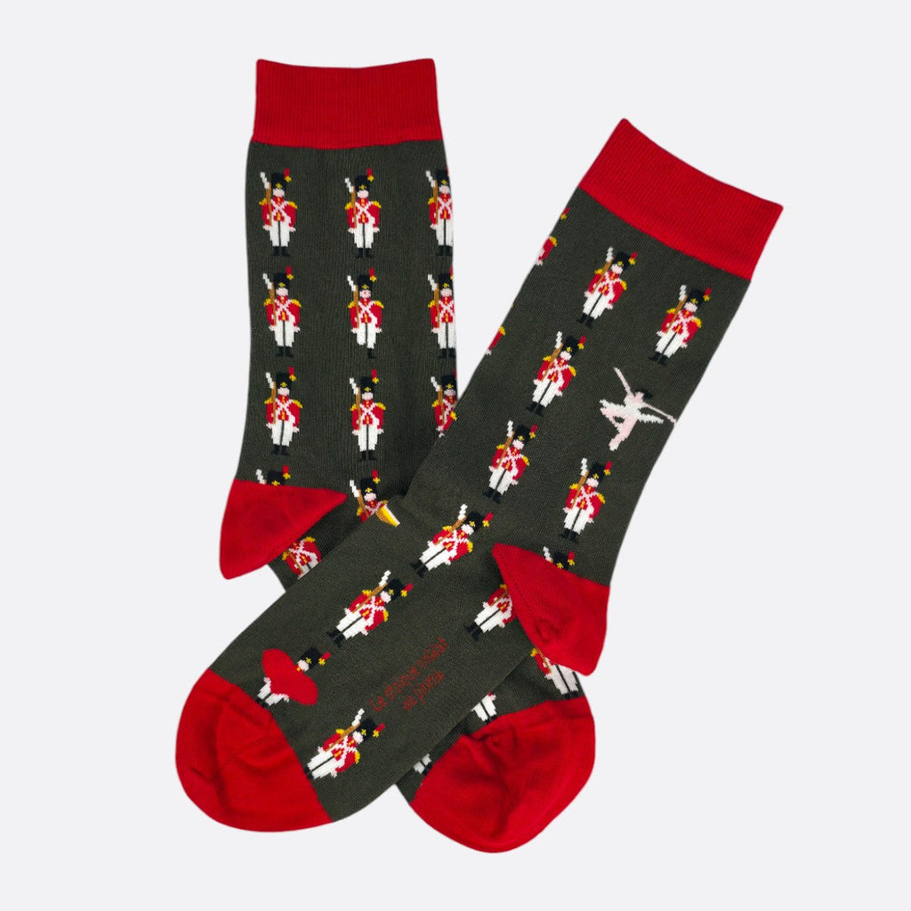 Chaussettes fantaisie LE STOIQUE SOLDAT DE PLOMB Coton bio 1