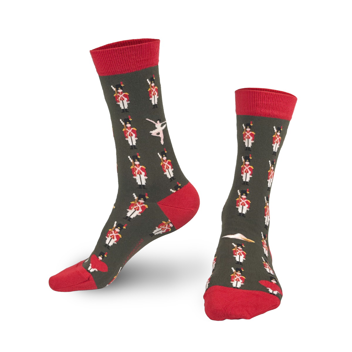 Chaussettes fantaisie LE STOIQUE SOLDAT DE PLOMB Coton bio 1