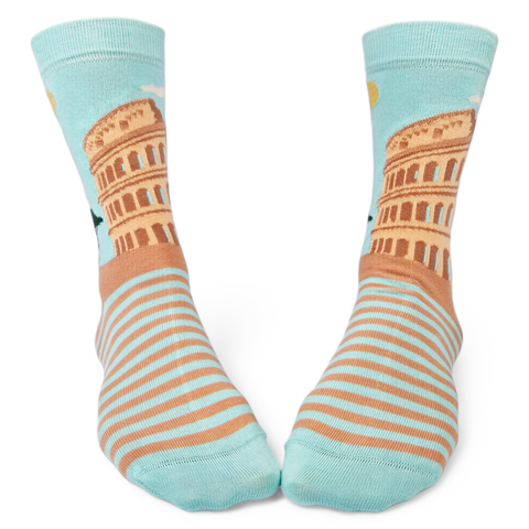 Chaussettes fantaisie LES JEUX SONT FAITS Coton bio 1