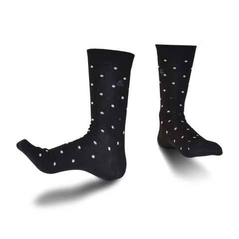 Chaussettes fantaisie LES PETITS POIS SONT BRILLANTS Coton bio 1
