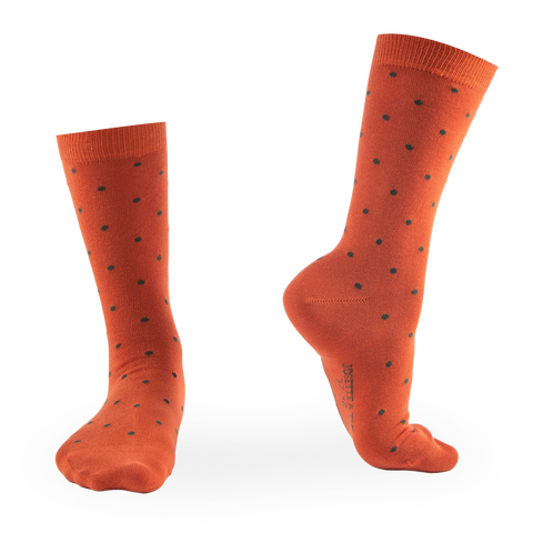 Chaussettes fantaisie LES PETITS POIS SONT ROUILLÉS Coton bio 1