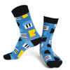 Chaussettes fantaisie LET’S JAZZ! Coton bio 1