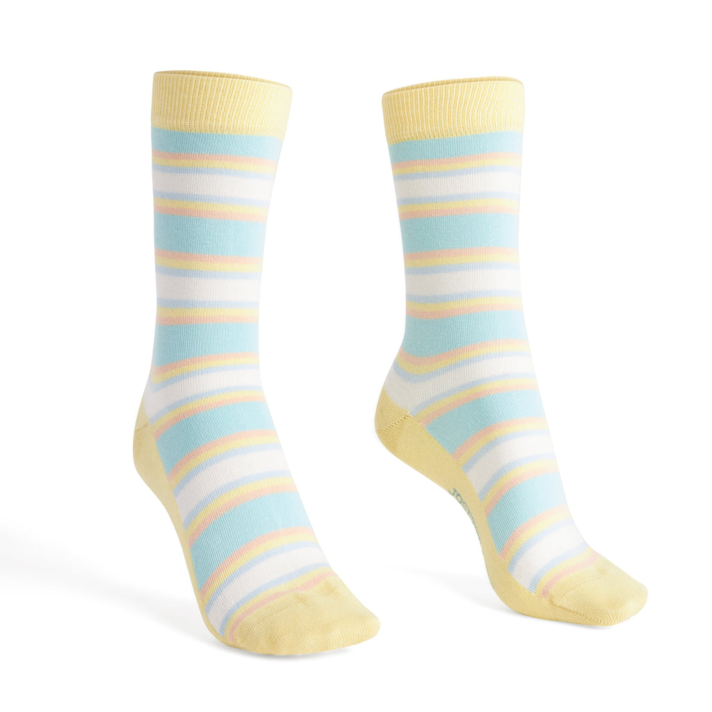 Chaussettes fantaisie LIGNES D’HORIZON Coton bio 1