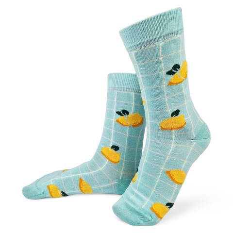Chaussettes fantaisie LIMONCELLO Coton bio 1