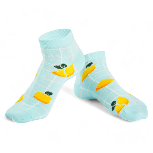 Chaussettes fantaisie LIMONCELLO COURTES Coton bio 2
