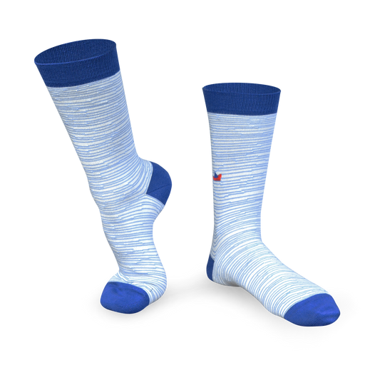 Chaussettes fantaisie LOIN DU BORD Coton bio 2