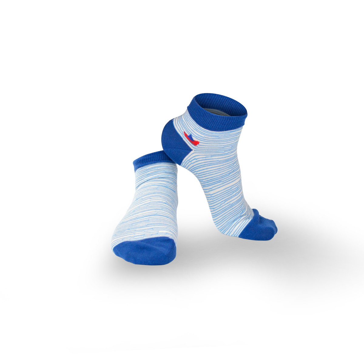 Chaussettes fantaisie LOIN DU BORD courtes Coton bio 1