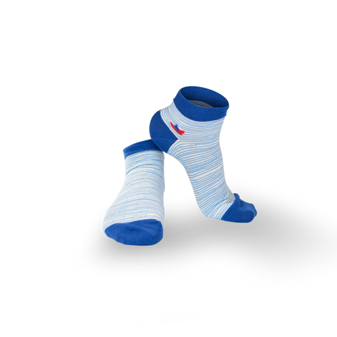 Chaussettes fantaisie LOIN DU BORD courtes Coton bio 1