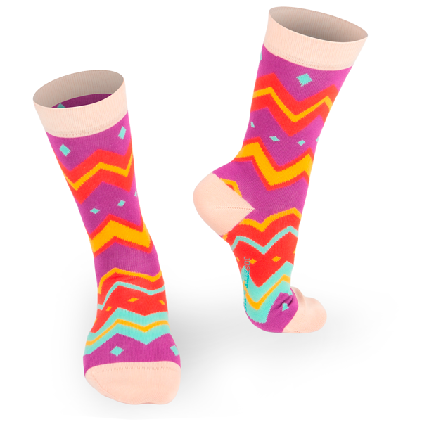 Chaussettes fantaisie LOPAPEYSA Coton bio 1