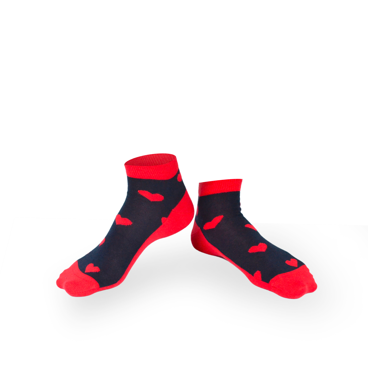 Chaussettes fantaisie LOVEWAY TO HEAVEN COURTES Coton bio 1