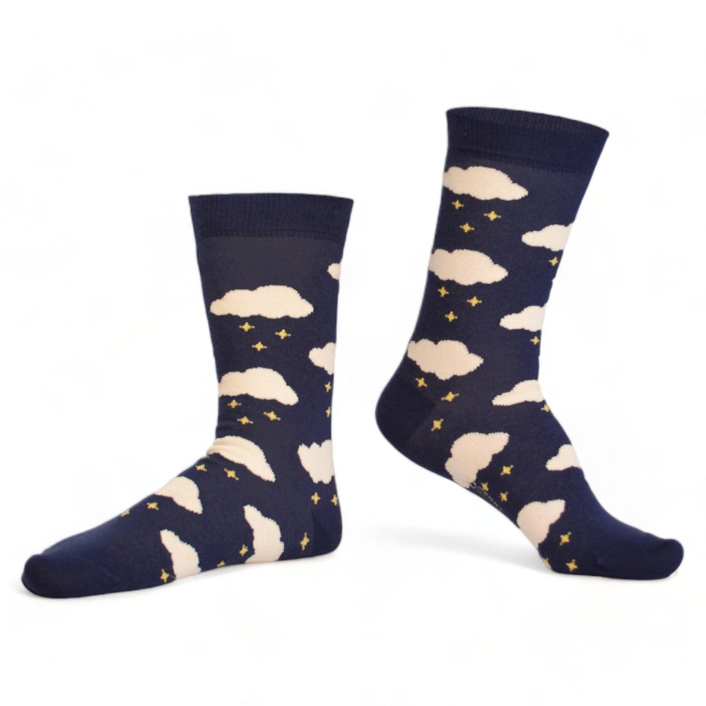 Chaussettes fantaisie MARCHAND D’ÉTOILES Coton bio 1