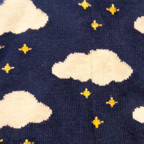 Chaussettes fantaisie MARCHAND D’ÉTOILES Coton bio 2