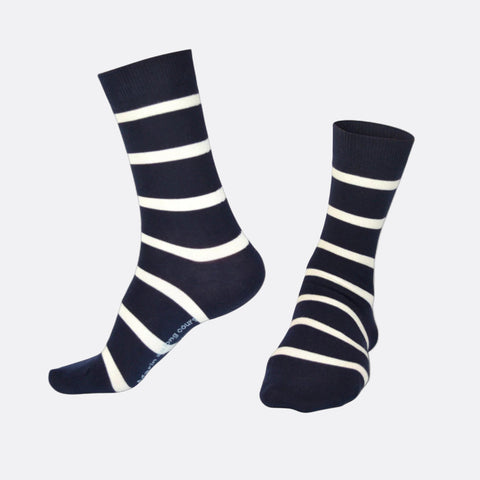 Chaussettes fantaisie MARIN AU LONG COURS Coton bio 2