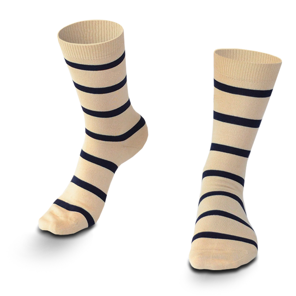 Chaussettes fantaisie MARIN BOSCO Coton bio 1