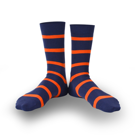 Chaussettes fantaisie MARIN DE CHANTIER Coton bio 1
