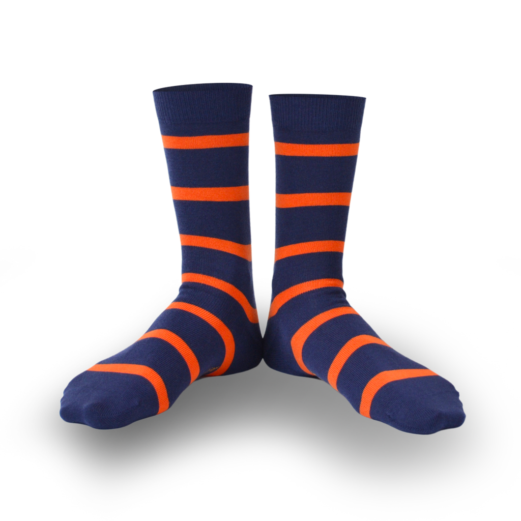 Chaussettes fantaisie MARIN DE CHANTIER Coton bio 1