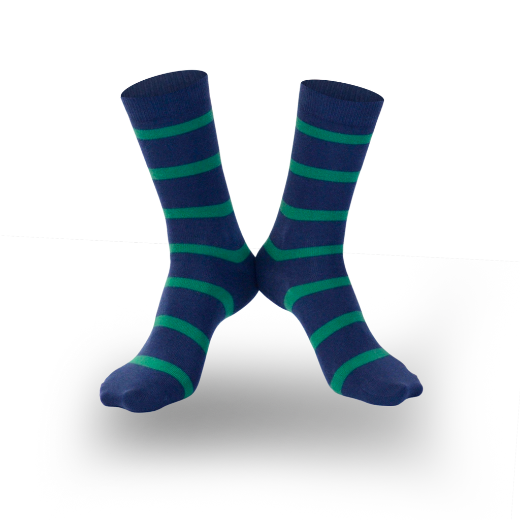 Chaussettes fantaisie MARIN DES PRÉS Coton bio 1
