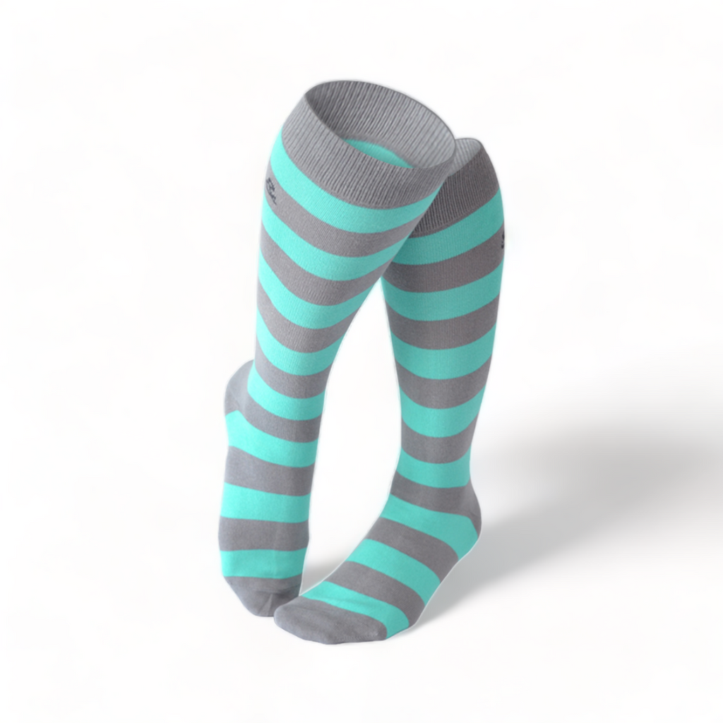 Chaussettes fantaisie MARIN MALOUIN HAUTES Coton bio 1