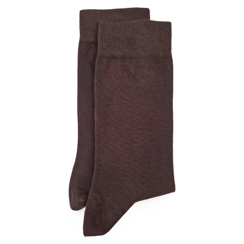Chaussettes fantaisie MARRON NOUS Coton bio 2