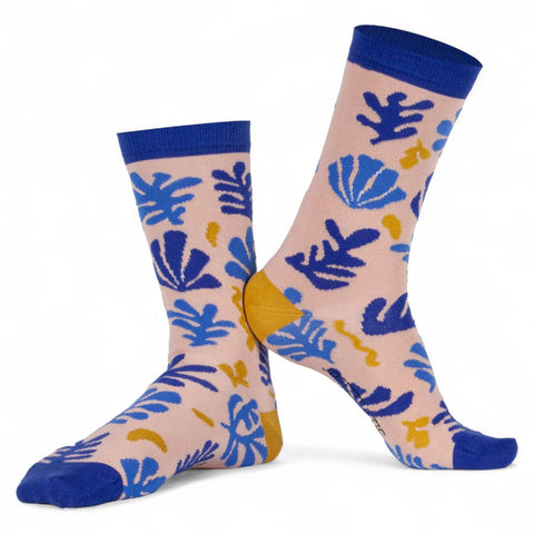 Chaussettes fantaisie MATISSE ET BOUCHE COUSUE Coton bio 1