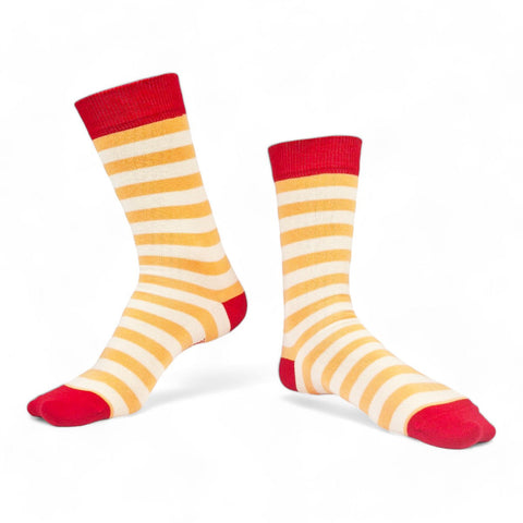 Chaussettes fantaisie MILLE-FEUILLE SAUCE BÉCHAMEL Coton bio 1