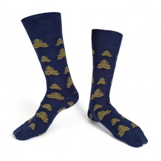 Chaussettes fantaisie MON BEAU SAPIN ROI DES FORÊTS Coton bio 1
