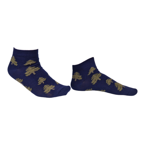 Chaussettes fantaisie MON BEAU SAPIN ROI DES FORETS COURTES Coton bio 1