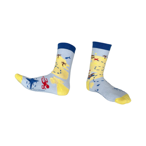 Chaussettes fantaisie MON TRÉSOR BAMBINS Coton bio 1