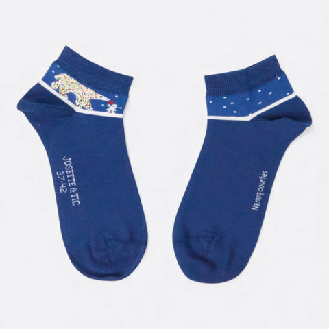 Chaussettes fantaisie NANUQ COURTES Coton bio 2