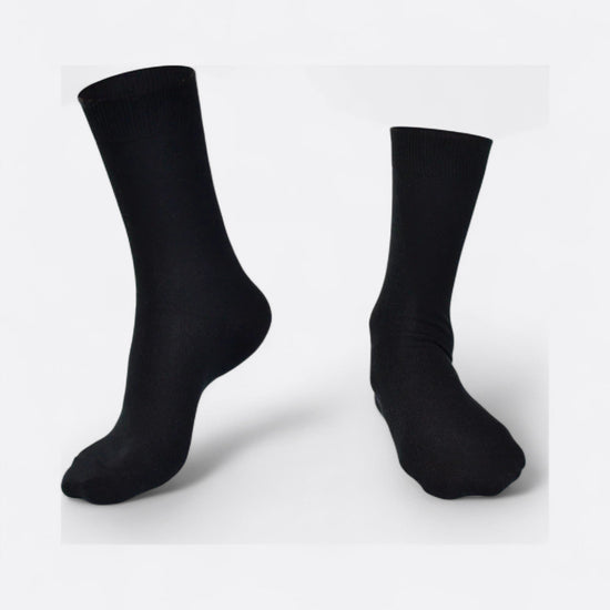 Chaussettes fantaisie NOIR C’EST Coton bio 2