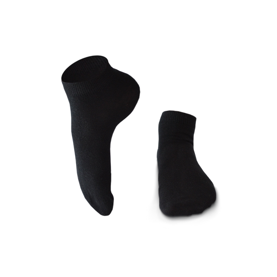 Chaussettes fantaisie NOIR C’EST COURTES Coton bio 1