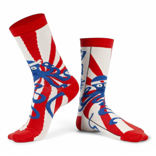 Chaussettes fantaisie OCTOPUS RAVI Coton bio 1