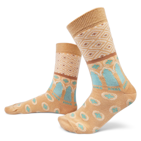 Chaussettes fantaisie PALAZZO Coton bio 1