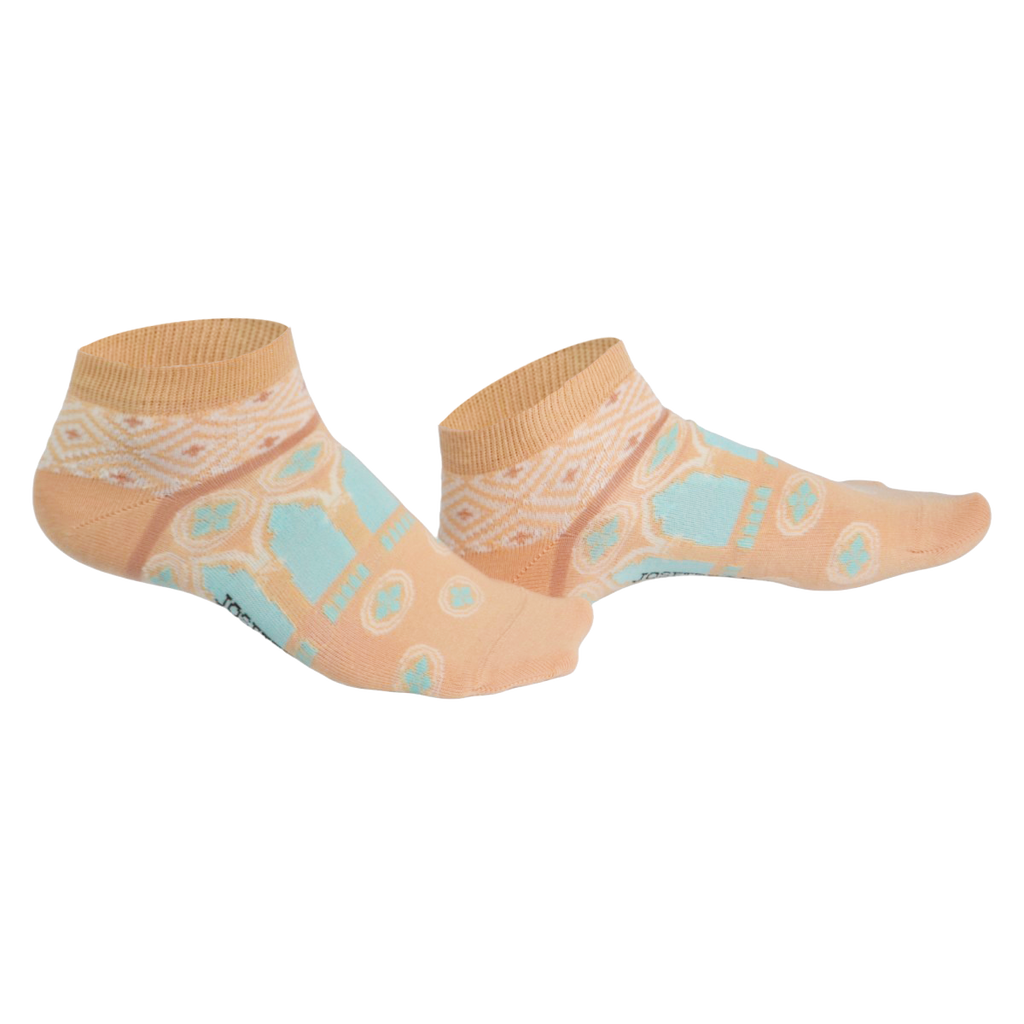 Chaussettes fantaisie PALAZZO COURTES Coton bio 1