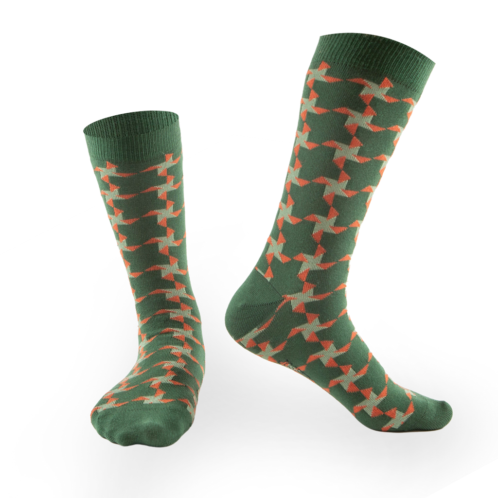 Chaussettes fantaisie PALES AU VENT Coton bio 1