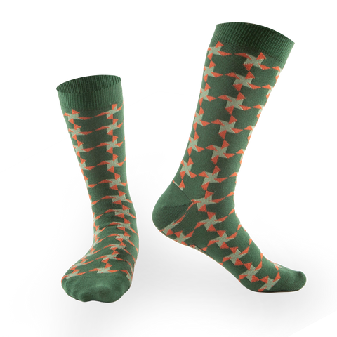 Chaussettes fantaisie PALES AU VENT Coton bio 1